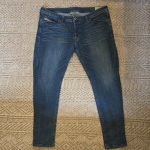 Diesel Men's Dark Blue Skinny Jeans